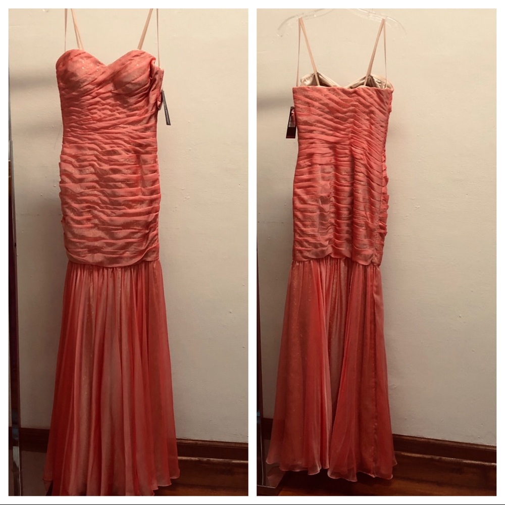 La Femme formal prom strapless 4